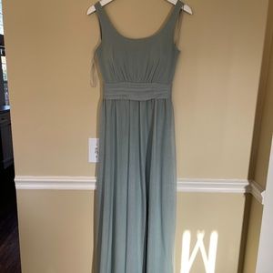 Bird Grey Sage Bridesmaid Dress